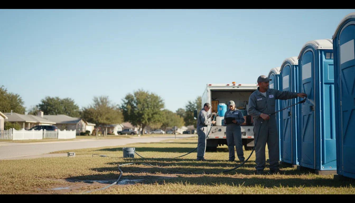 Long-Term Portable Toilet Rental in Genesee, ID near me